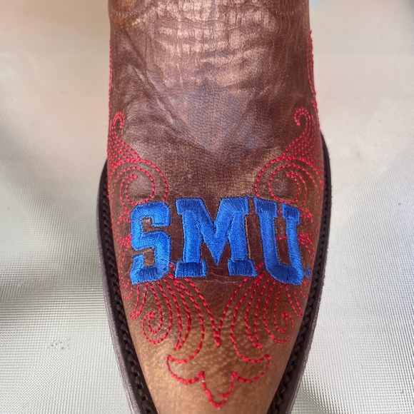 SMU Mustangs Gameday Cowboy Boots - Picture 2 of 9